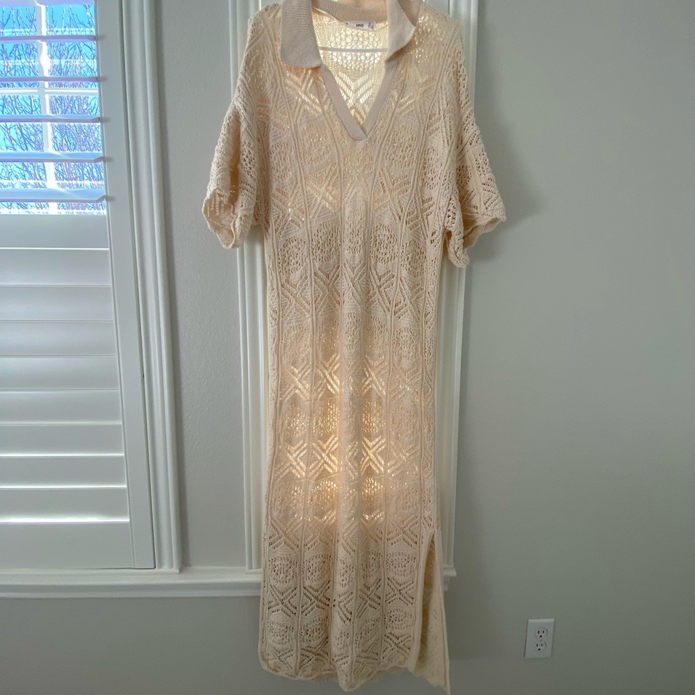 Crotchet cotton dress